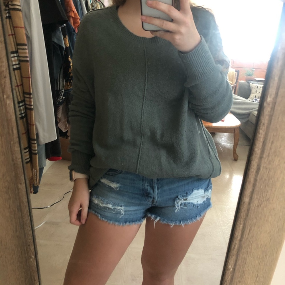 Green Sweater
